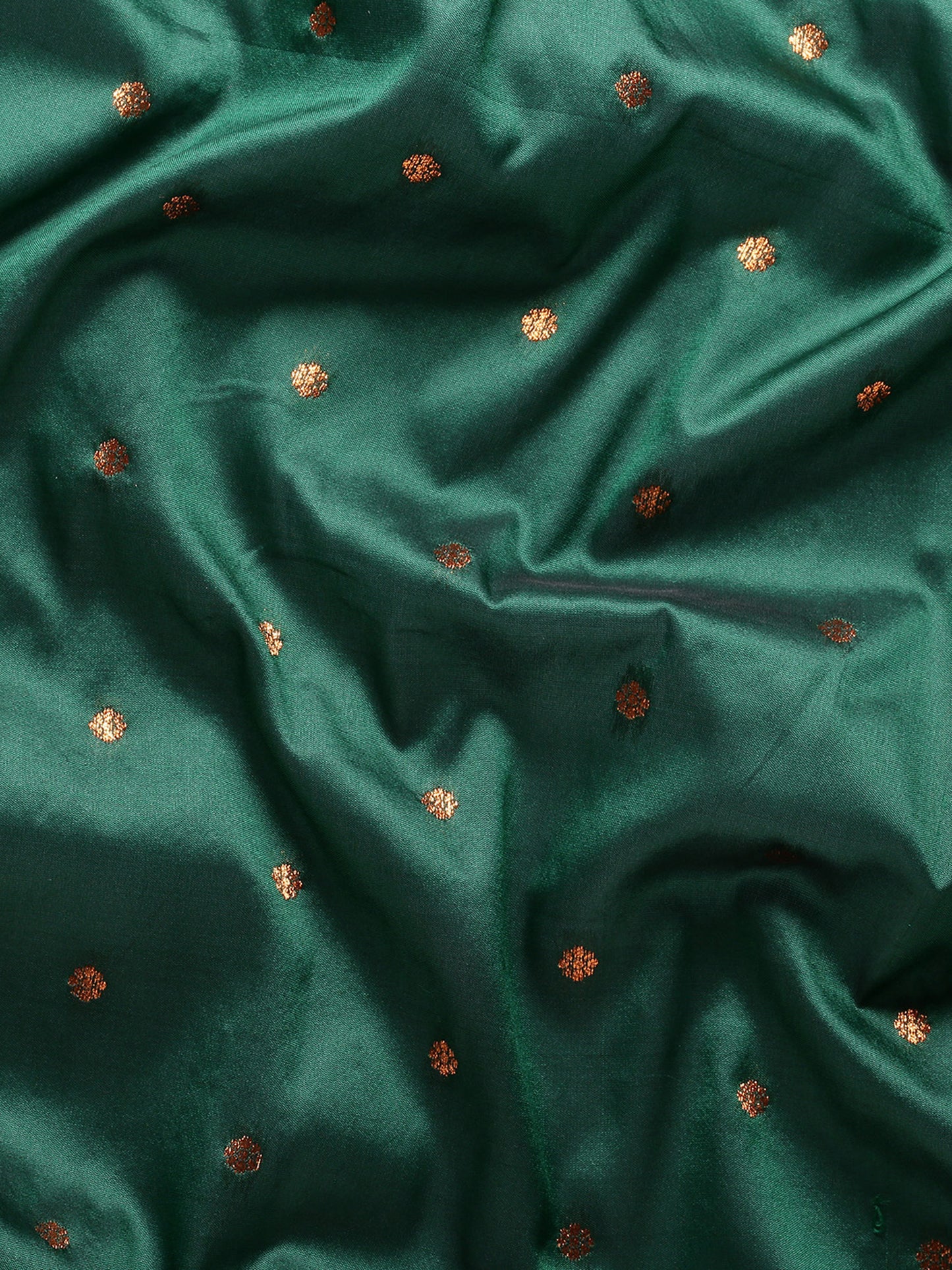 Neha Bottle Green & Red Soft Silk Maharani Paithani Saree