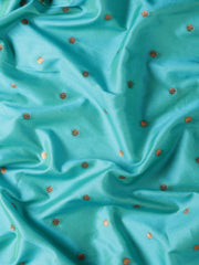 Rashmika Chintamani Blue & Red Soft Silk Double Pallu Paithani Saree Varkala Silk Sarees