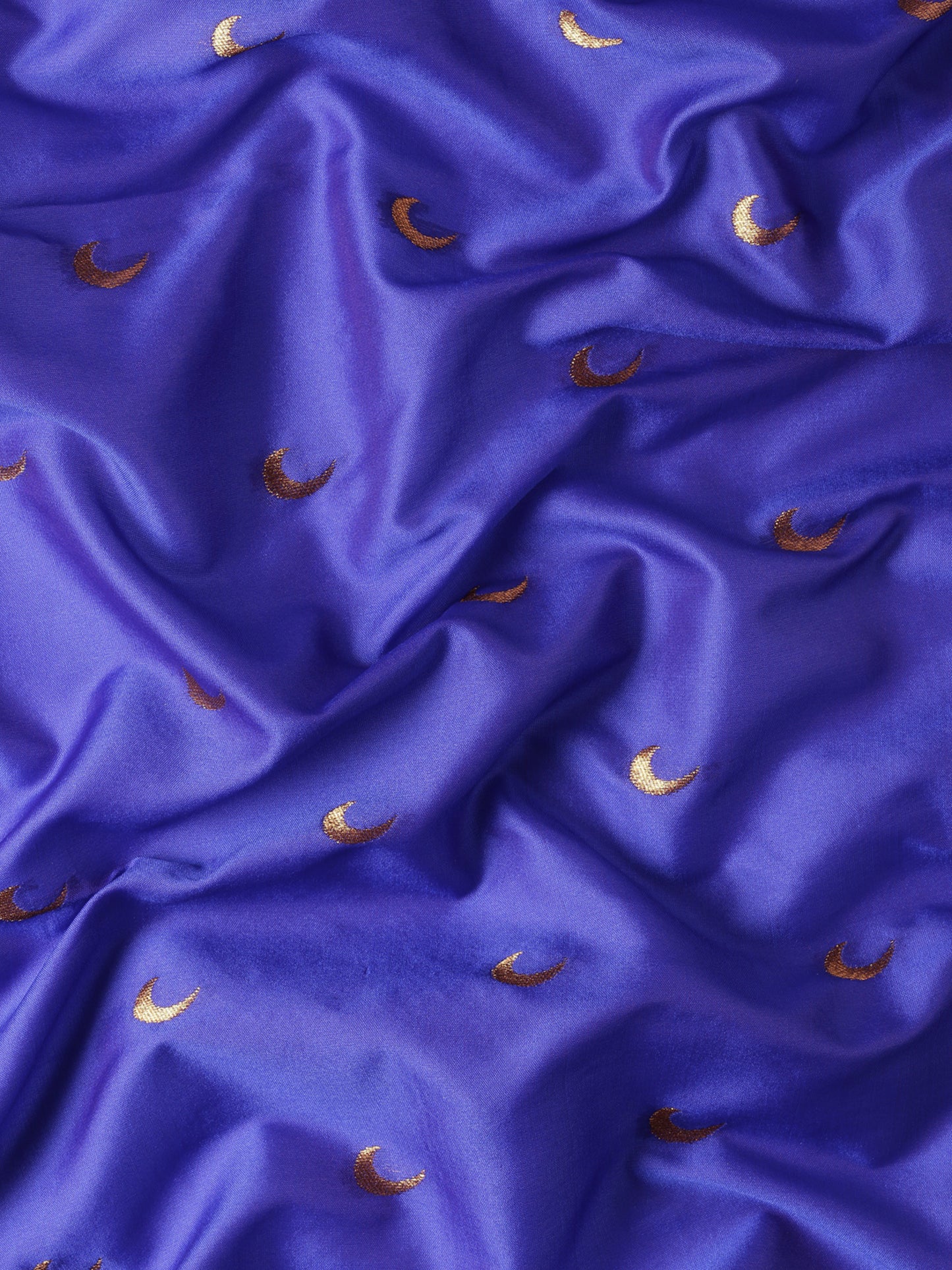 Chandrkala Royal Blue & Red Soft Silk Chandrakor Paithani Saree