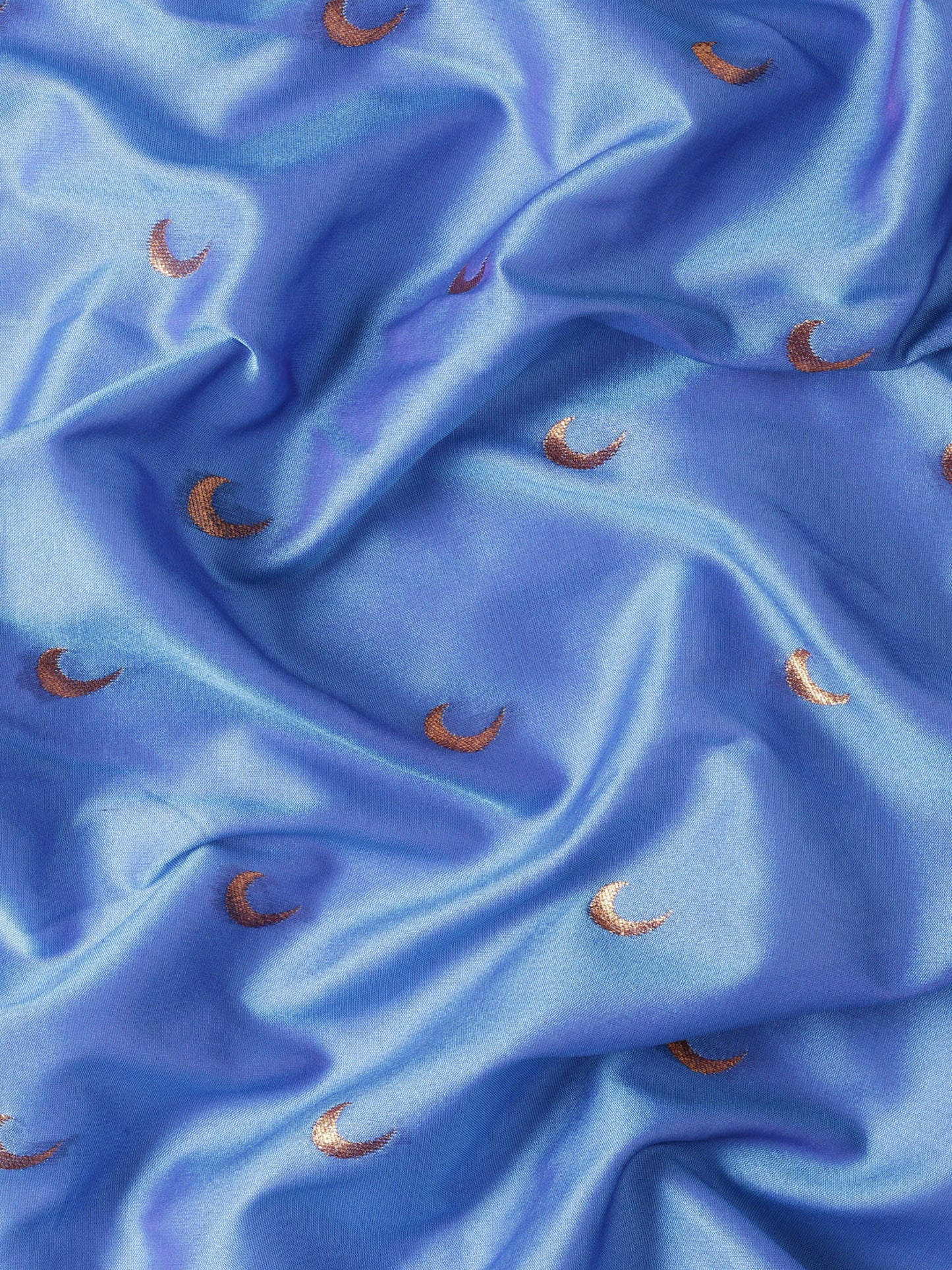 Chandrkala Firozi & Violet Soft Silk Chandrakor Paithani Saree