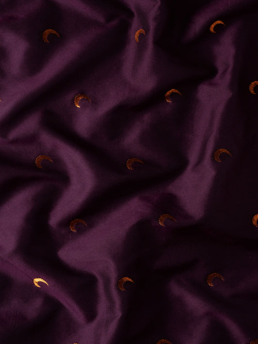 Chandani Maroon & Red Soft Silk Chandrakor Paithani Saree