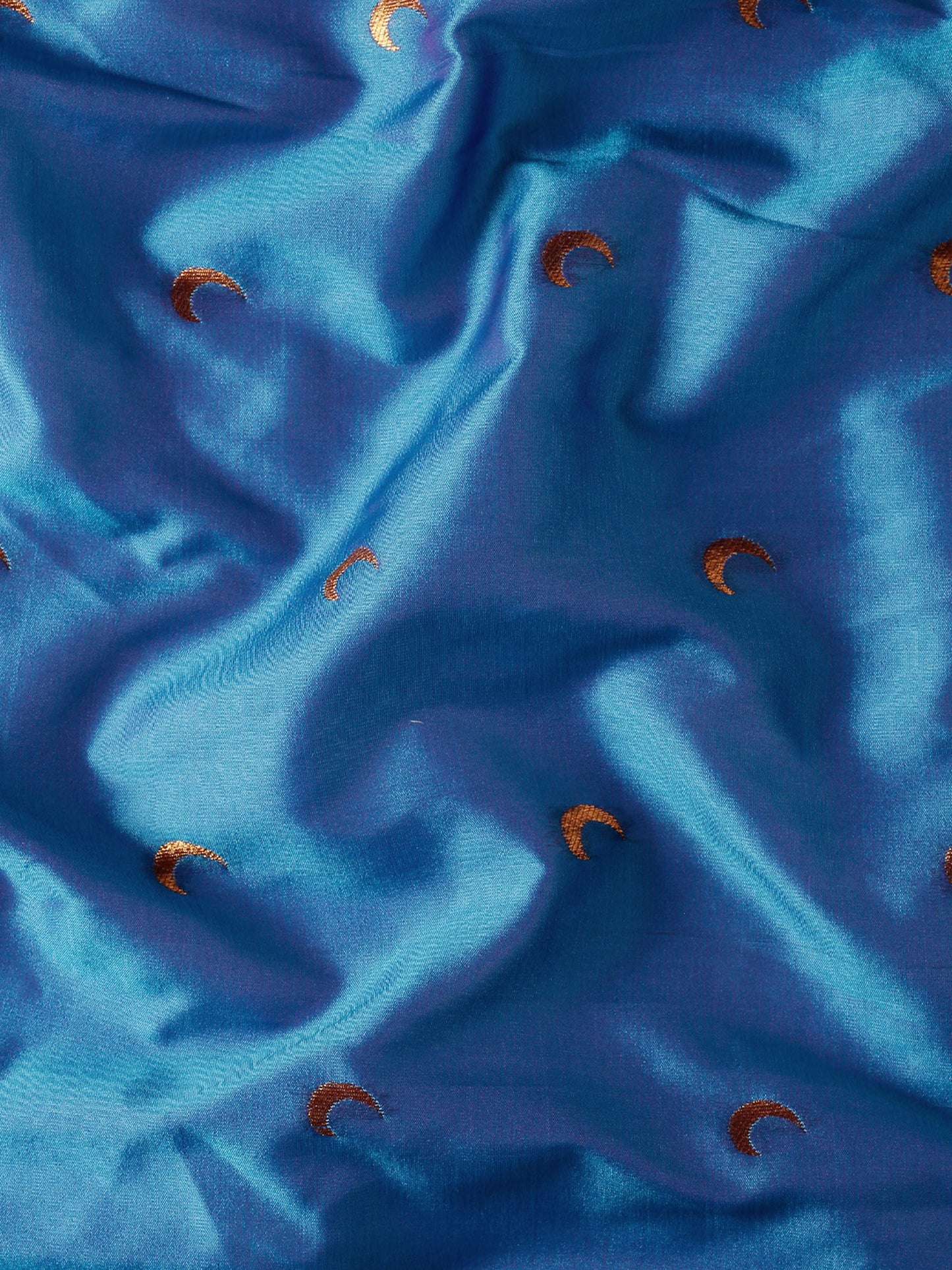 Chandani Firozi & Pink Soft Silk Chandrakor Paithani Saree
