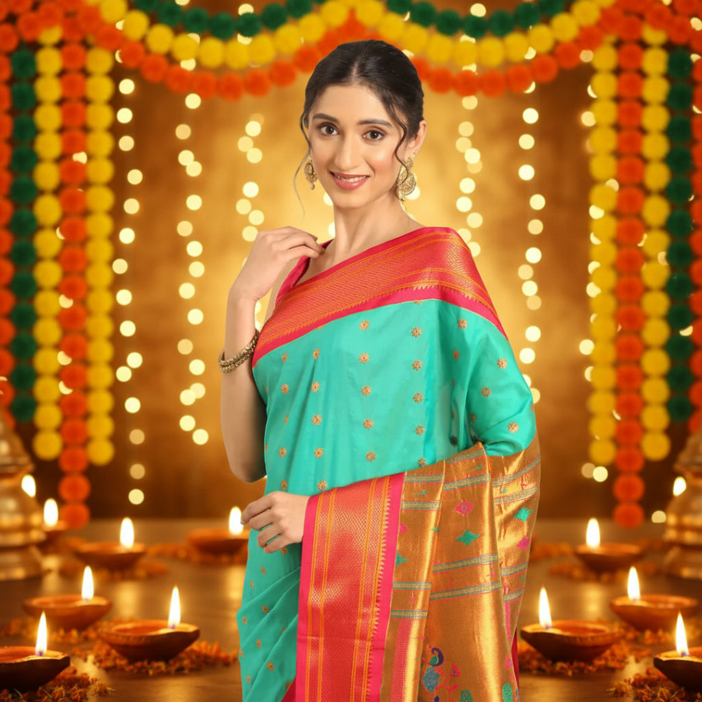 Festive Paithani Sarees