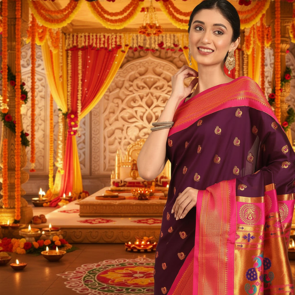 Wedding Paithani Sarees