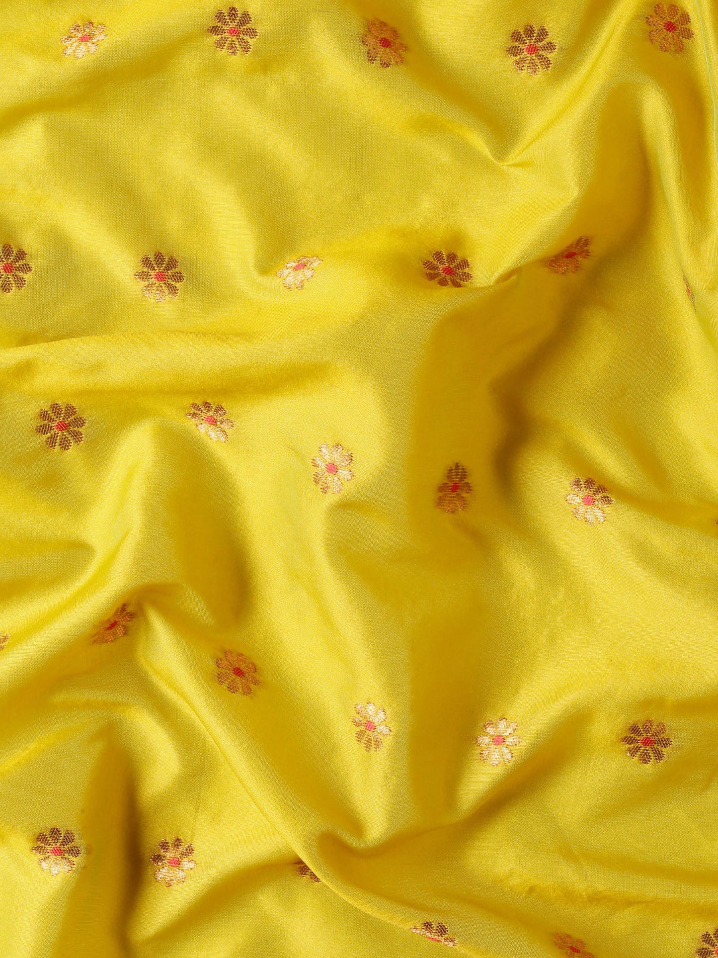 Gopi Mustard & Pink Soft Silk Fancy Pallu Paithani Saree