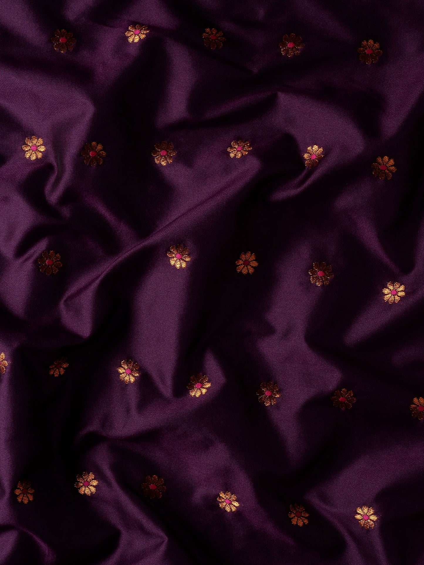 Gopi Wine & Pink Soft Silk Fancy Pallu Paithani Saree