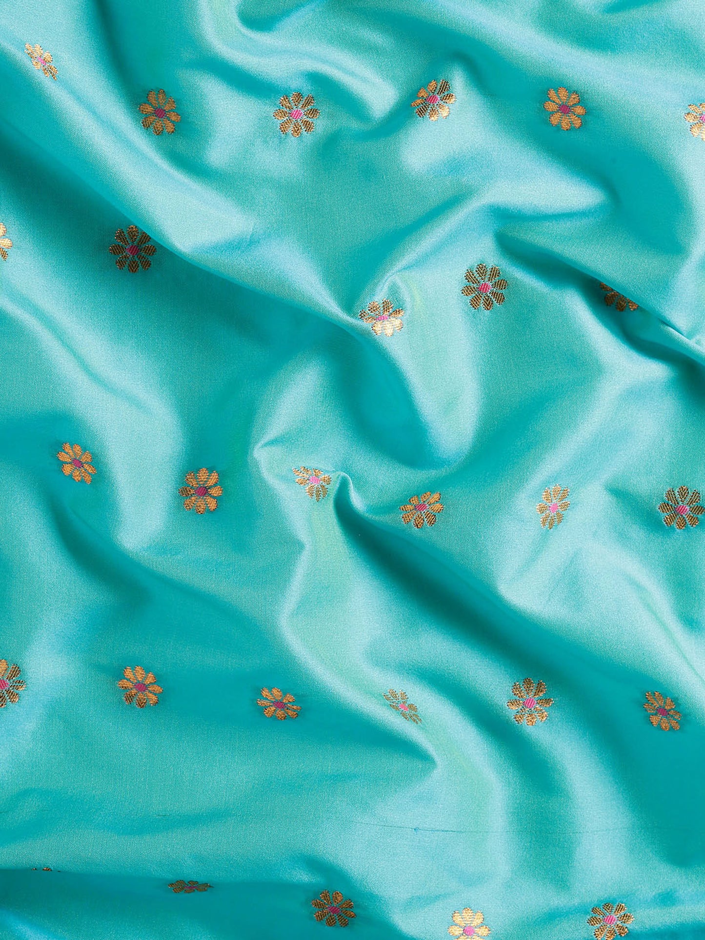 Gopi Chintamani & Pink Soft Silk Fancy Pallu Paithani Saree