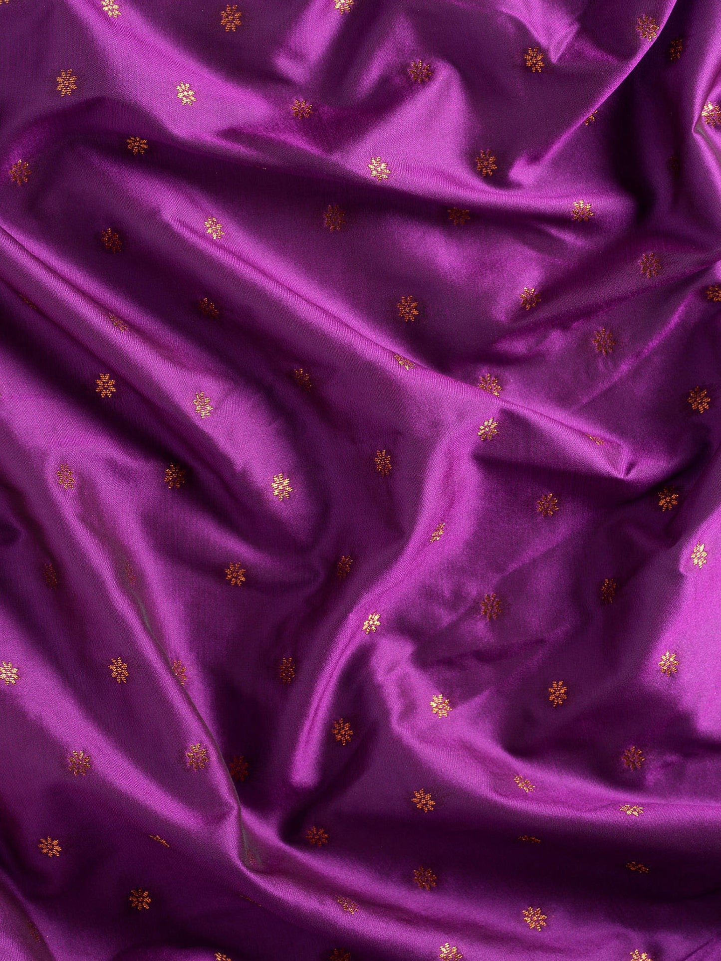 Rashmika Purple & Pink Soft Silk Double Pallu Paithani Saree