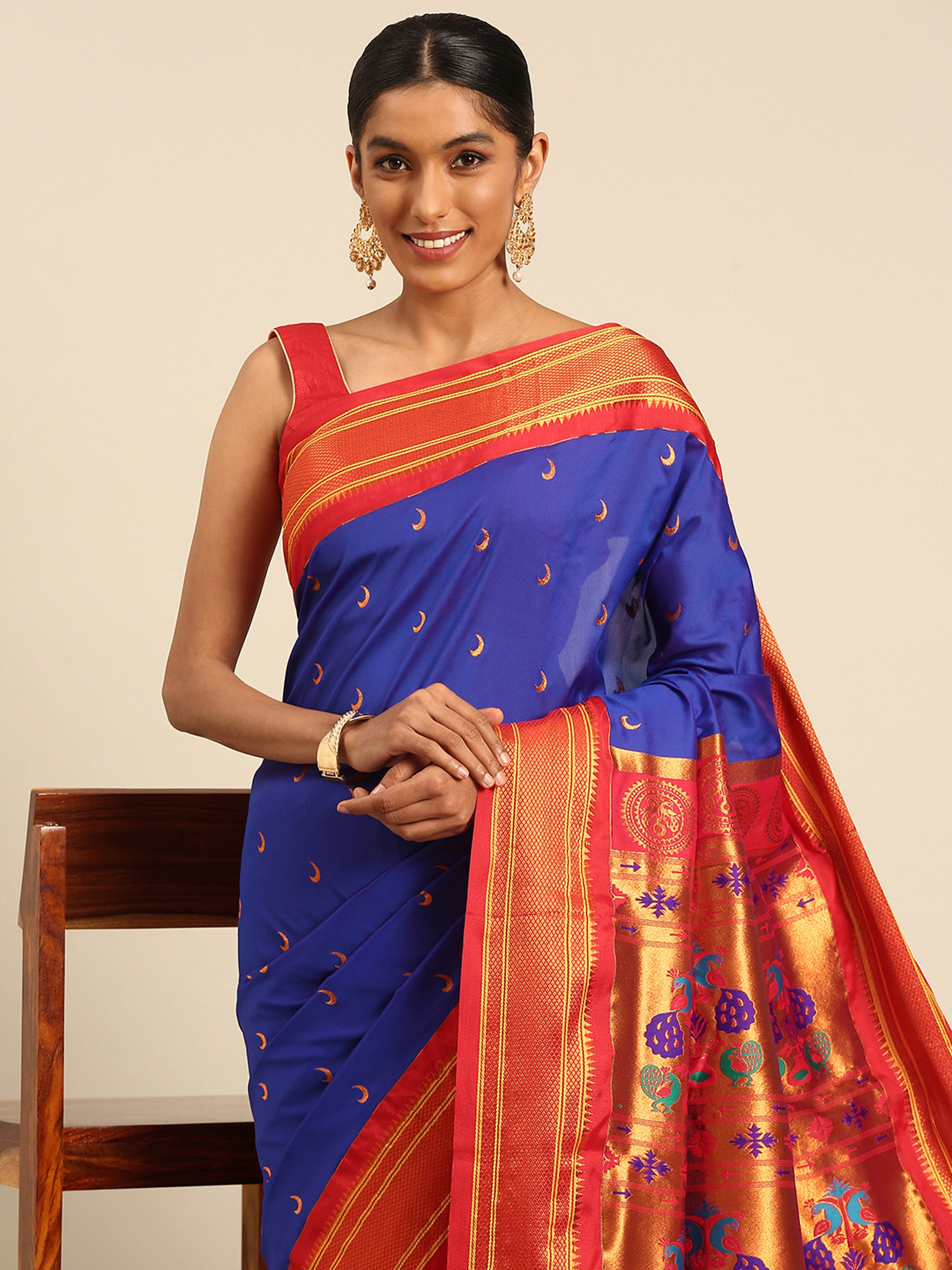 Chandrakor Paithani Sarees – Varkala Silk Saree