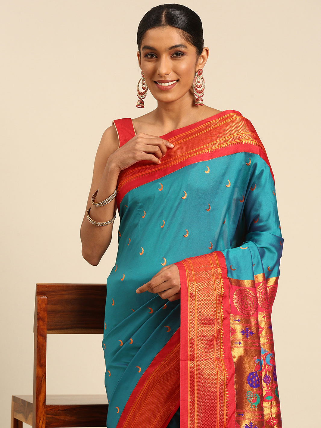 Chandrakor Paithani Sarees – Varkala Silk Saree