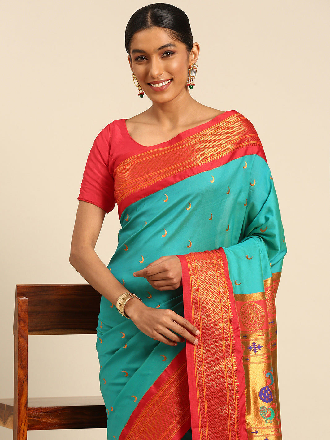 Chandrakor Paithani Sarees – Varkala Silk Saree