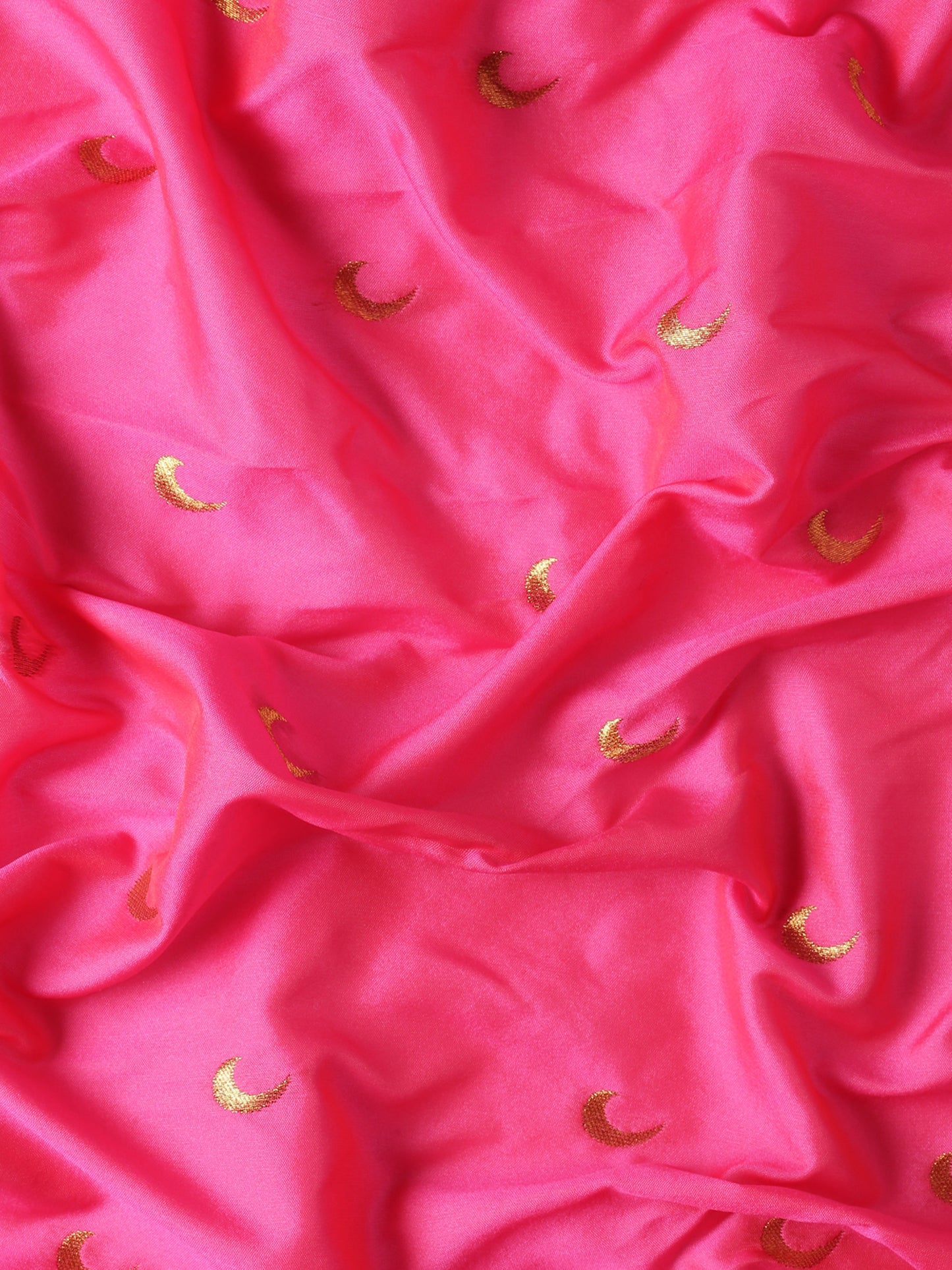 Chandrkala Hot Pink & Rama Soft Silk Chandrakor Paithani Saree