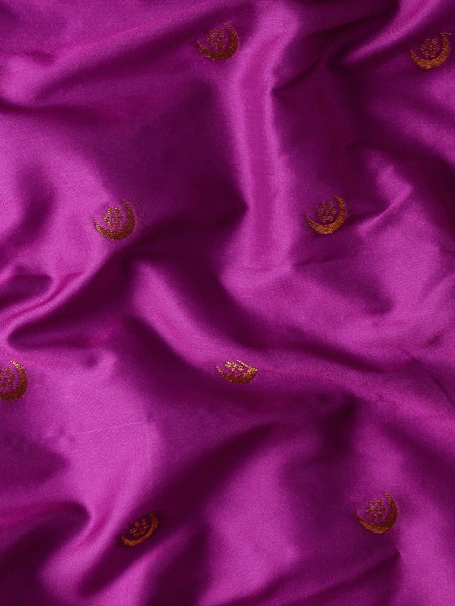 Chandrtara Purple & Red Soft Silk Chandrakor Paithani Saree