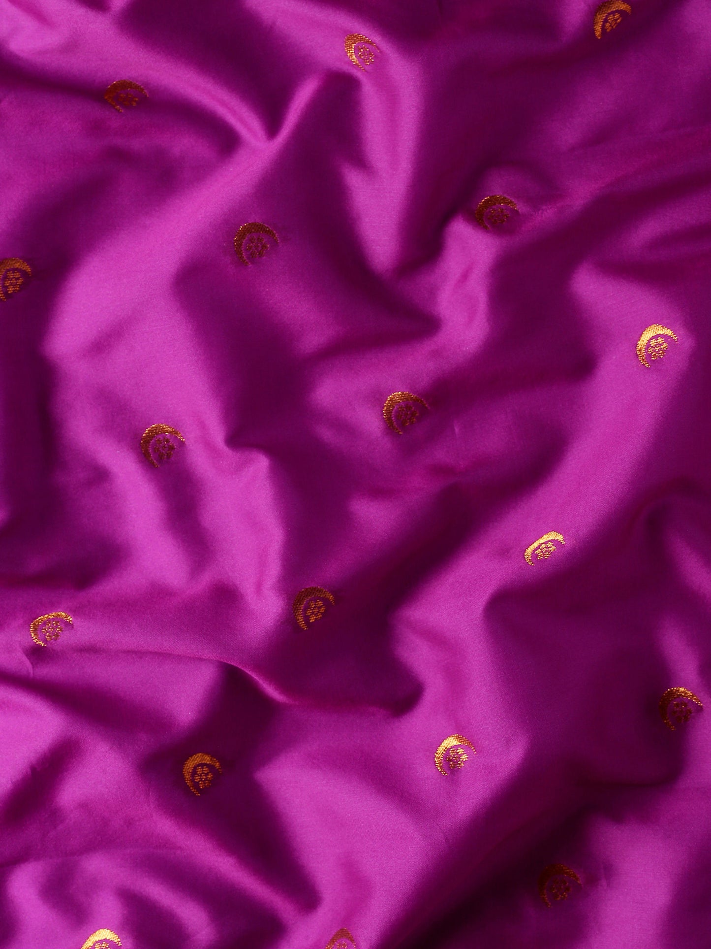 Chandrtara Purple & Pink Soft Silk Chandrakor Paithani Saree