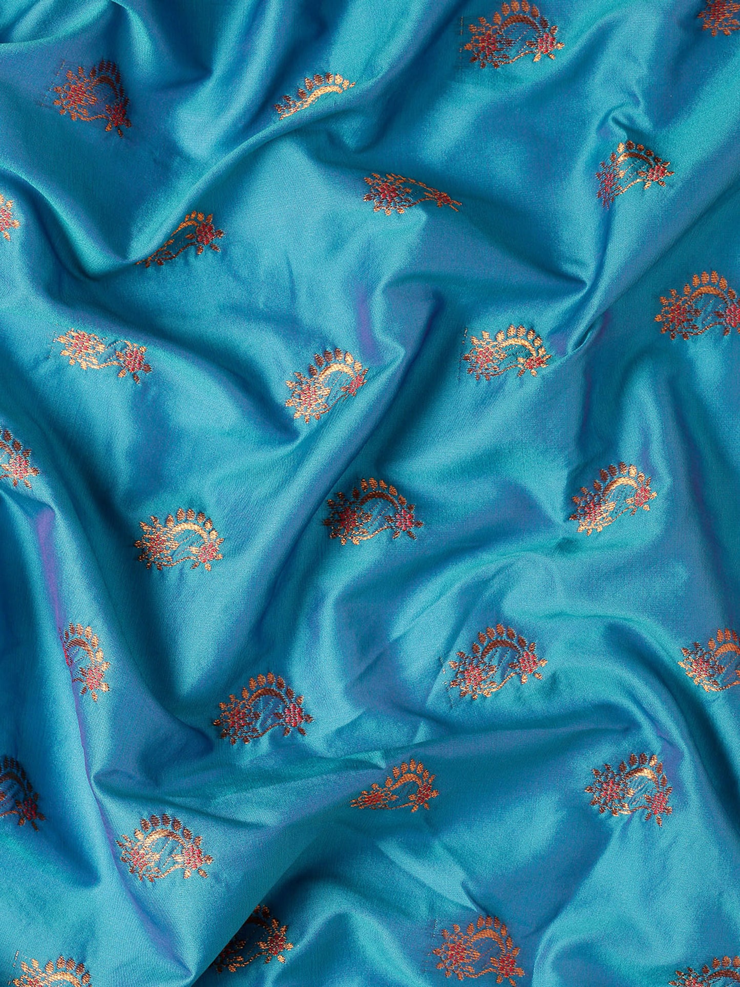 Mhalasa Rama & Red Soft Silk Peshwai Nath Paithani Saree
