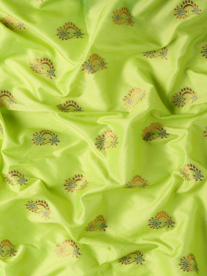 Mhalasa Popati & Rama Soft Silk Peshwai Nath Paithani Saree