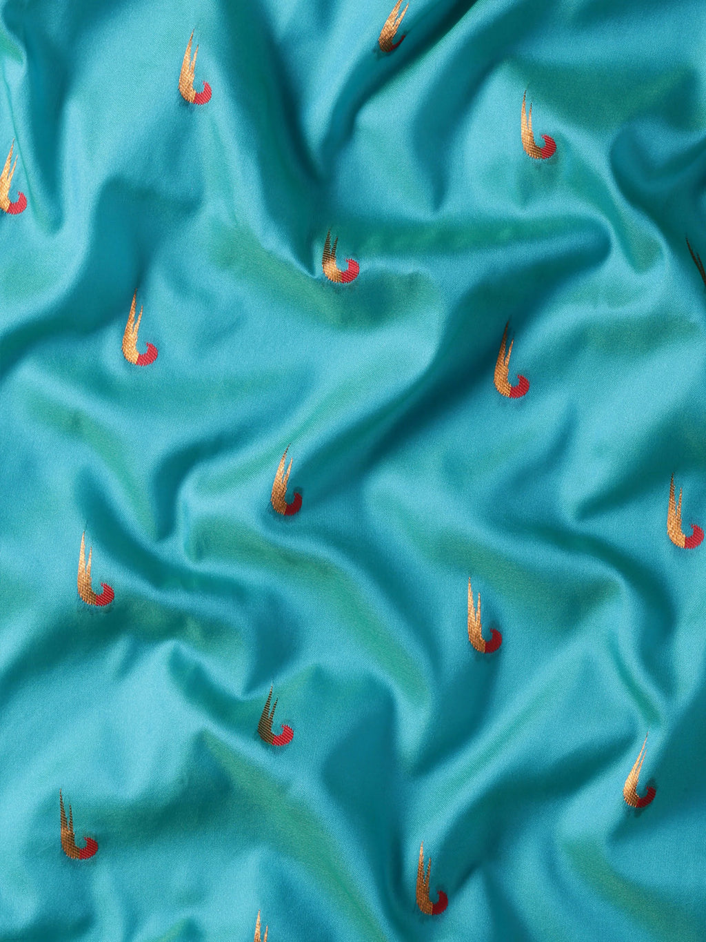Muniya Paithani Saree Silk Blend | Parrot Motif Zari Work | Wedding Wear