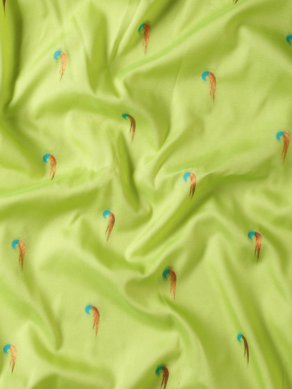 Muniya Paithani Saree Silk Blend | Parrot Motif Zari Work | Wedding Wear
