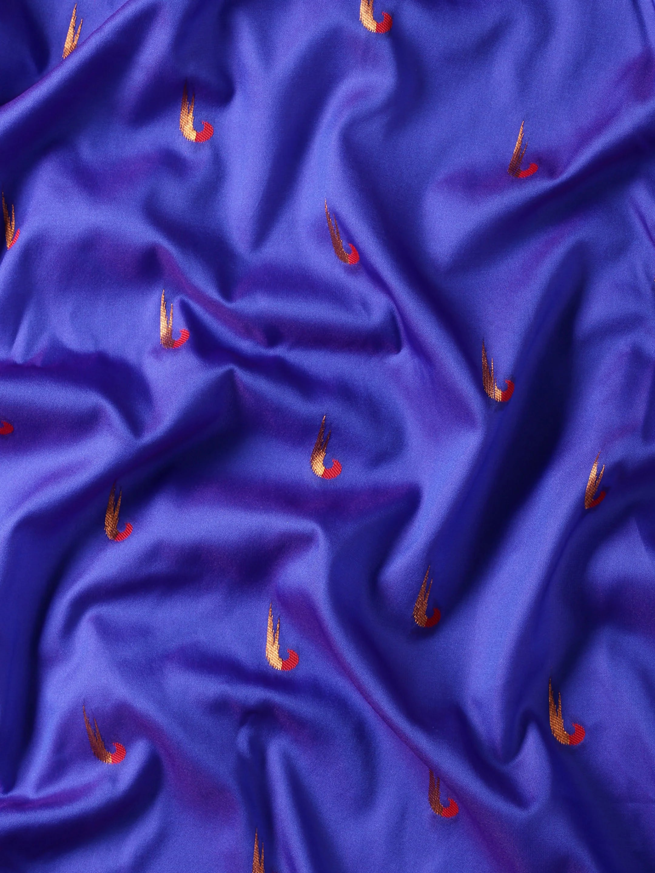 Muniya Paithani Saree Silk Blend | Parrot Motif Zari Work | Wedding Wear