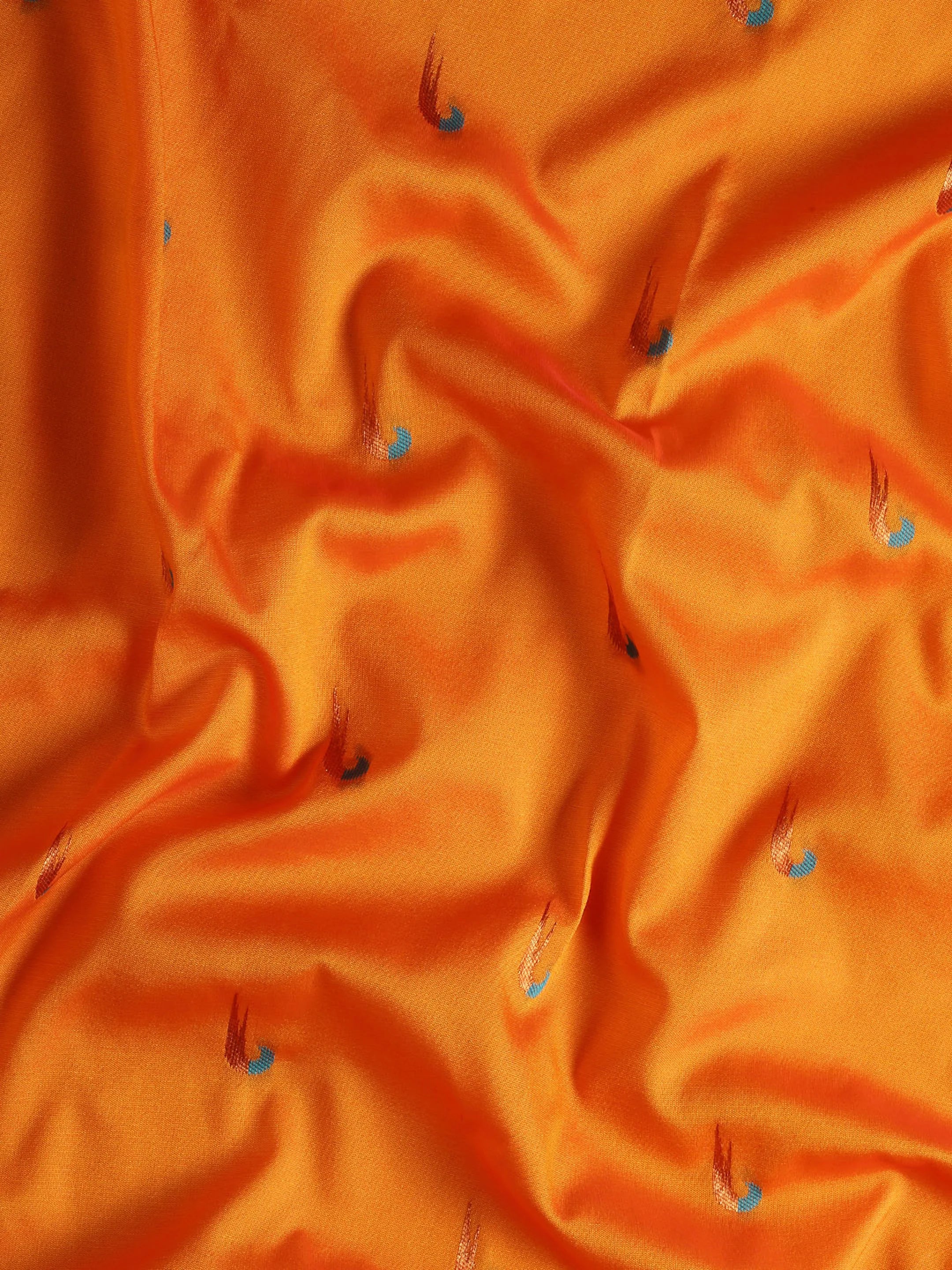 Muniya Paithani Saree Silk Blend | Parrot Motif Zari Work | Wedding Wear