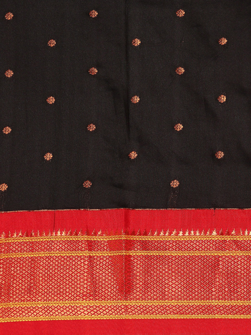 Maharani Paithani Saree Silk Blend | Polka Butta Design | Wedding Wear
