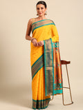 Maharani Paithani Saree Silk Blend | Polka Butta Design | Wedding Wear