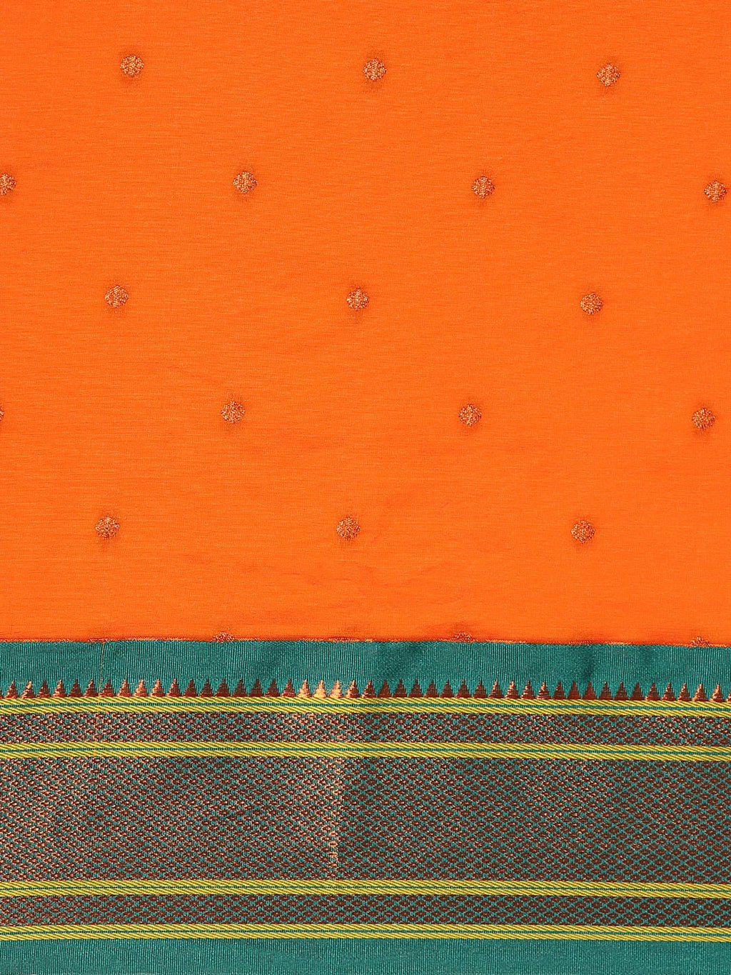 Maharani Paithani Saree Silk Blend | Polka Butta Design | Wedding Wear