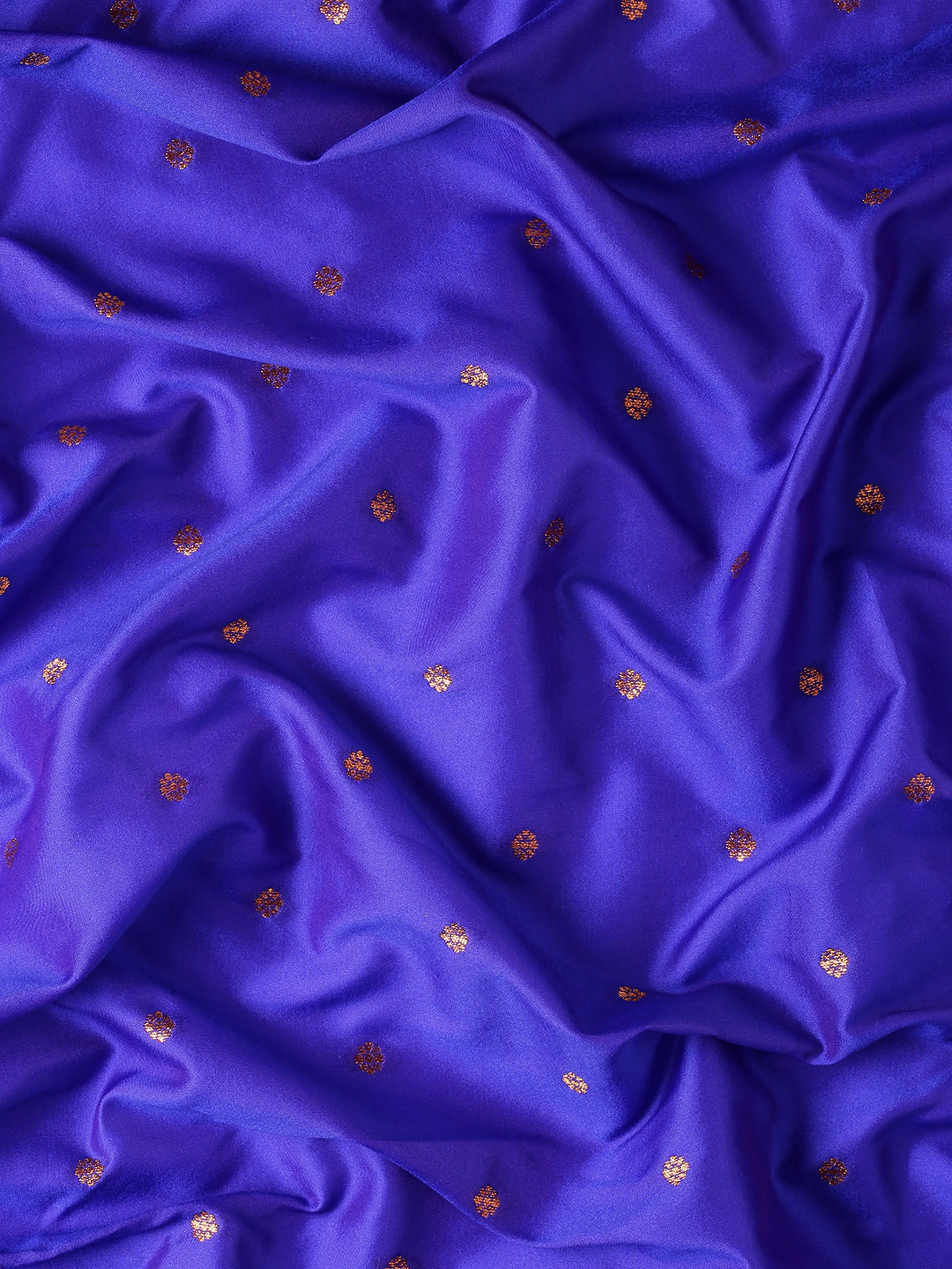Maharani Nauvari Paithani Saree Silk Blend | 9 Yard Kashta Saree | Wedding Wear