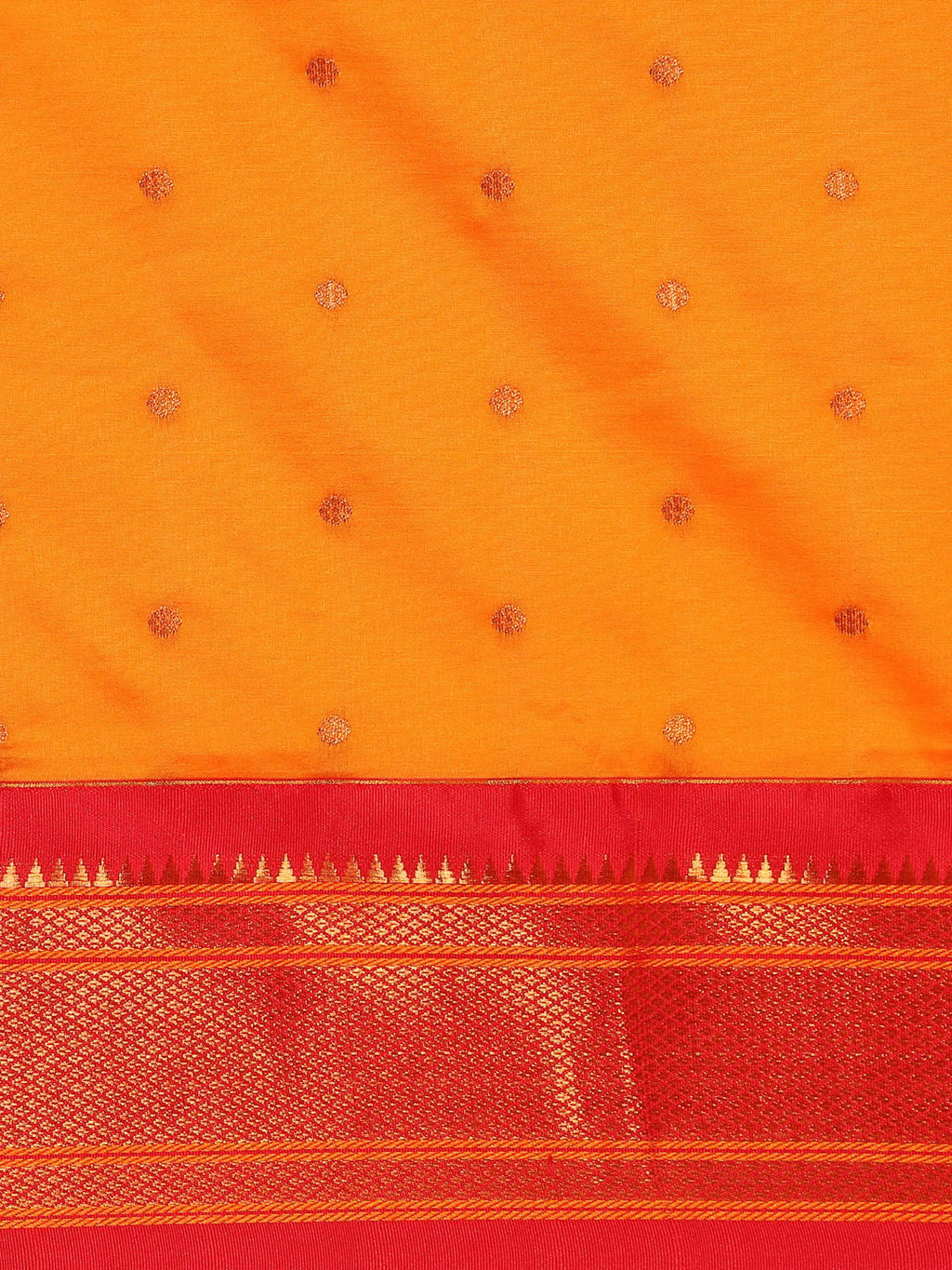Maharani Nauvari Paithani Saree Silk Blend | 9 Yard Kashta Saree | Wedding Wear